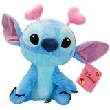 Kalp Taçlı Stitch Peluş 25 cm - Sevimli Lilo ve Stitch Oyuncak