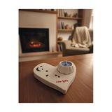 Kalp Tasarımlı Dekoratif Mumluk ve Tealight Mum Seti