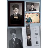 Kalpaklı 2026 Atatürk Ajandası 13,5x21cm 160 sayfa