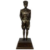 Kalpaklı Atatürk Heykeli Biblo (18 cm)