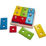 Kalpe Ahşep Eğitici Oyuncak Blok Puzzle Sök-Tak Çocuk Kutu Oyun