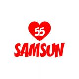 Kalpli 55 Samsun Araba Sticker 17X17 Cm Kırmızı