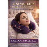 Kalpli Armegeda Visco Seyahat Yastığı 212 Özel 14 Şubat Serisi MOR ARM-212-KALP-ŞUBAT