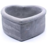 Kalpli Beton Saksı Gri - - - --