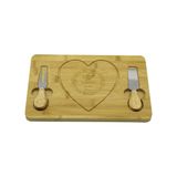 KALPLİ BIÇAK SAĞ-SOLAHŞAP BAMBU KAHVALTI PEYNİR SUNUM PANO2 BIÇAK=AHŞAP SAP19X29CM-1.5CM (5122)