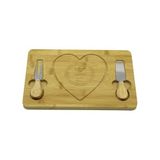 KALPLİ BIÇAK SAĞ-SOLAHŞAP BAMBU KAHVALTI PEYNİR SUNUM PANO2 BIÇAK=AHŞAP SAP19X29CM-1.5CM (5264)