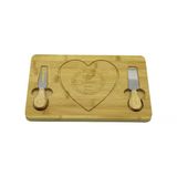 KALPLİ BIÇAK SAĞ-SOLAHŞAP BAMBU KAHVALTI PEYNİR SUNUM PANO2 BIÇAK=AHŞAP SAP19X29CM-1.5CM-Findit