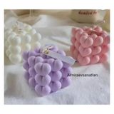 kalpli bubble mum 3 adet - Çok Renkli