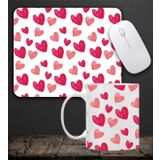 Kalpli Kupa & Kalpli Tasarım Mouse Pad 23x19cm Fare Altlığı Kaydırmaz Taban De581 Ofis Hediyesi