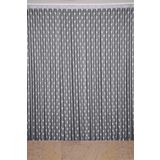 KALPLİ MODEL GRİ RENK İP PERDE HAZIR İP PERDE 300*270