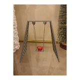 Kalpli Salıncak 13 cm Sevgililer Günü Yılbaşı Hediyesi oyuncak