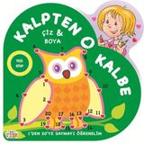 Kalpten Kalbe Çiz Boya - Yeşil Kitap - 0-6 Yaş Yayınları