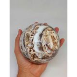 Kalsedon Akik Druze Koleksiyonluk Küre - 1800gram (52958)