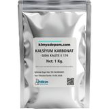 Kalsiyum Karbonat Gıda Kalite (E 170) 1 Kg. - 1 Kg. Paket