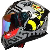 Kaly Mt`s M 910 Bee Motosiklet Kaskı - Çok Renkli