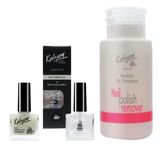 Kalyon Tırnak Sertleştirici+Oje Koruyucuı+Pompalı Aseton 200Ml