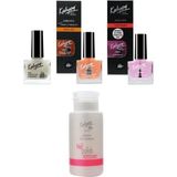 Kalyon Tırnak Setleştirici+Bakım Yağı+Acı Cila+Pompalı Aseton 200Ml