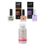 Kalyon Tırnak Setleştirici+Bakım Yağı+Oje Kurutucu Sprey 17Ml+Pompalı Aseton 200Ml