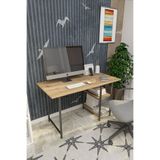 KalyonHome Dekoratif Inci Çalışma Masası Bilgisayar Laptop Masası Sehpa Ev Iş Ofis 60x120 Masa