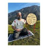 KAM Şaman davulu(27cm)kam davulu kılıfı ve tokmağı ile birlikte