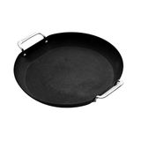 Kamado Joe KJ15124722 Karbon Çelik Paella Tava, Siyah