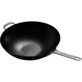 Kamado Joe Siyah Karbon Çelik Wok Tava - Standart