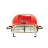 Kamado Pizza Fırını Kırmızı