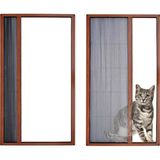 Kamataş Akordeon Pilise Yırtılmaz Ped Kedi Tüllü Pencere Sineklik Altınmeşe (70X130) Istenilen Ölçüde