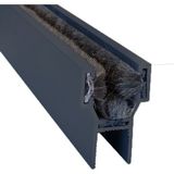 Kamataş Alüminyum Cam Balkon Büyük H, Cam Balkon Fitili Antrasit 200 Cm.