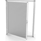 Kamataş Sineklik Menteşeli Pencere Sinekliği Beyaz (En: 0-70 Cm. Boy: 0-130 Cm)