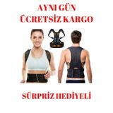 Kamburluk Önleyici Dik Duruş Korsesi Bel Sırt Omuz Korsesi