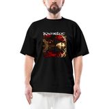 Kamelot The Black Halo Oversize Siyah Tişört - XL