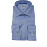 Kamer Erkek Slim Fit Puantiyeli Gömlek 1056 BGL-ST02518 - XS - Mavi