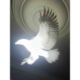 Kamer Kartal Avize - Beyaz