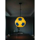 Kamer Sarı Lacivert Futbol Topu Avize - Sarı - Lacivert