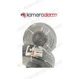 Kamera Alarm Sepeti 100 Metre Güvenlik Kamera Kablosu 2+1 0,22 Cctv Kablo - 001-Renkli