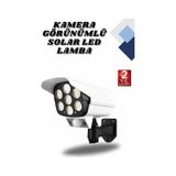 Kamera Görünümlü Led Lamba Dönebilen Bahçe Aydınlatması Duvar Lambası