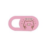 Kamera Kapatıcı Laptop Tablet Telefon Uyumlu Ultra Ince 0.7 mm Sürgülü Webcam Cover 3m Yapışkan Pembe Pig Desenli 3 Lü Set Çok Renkli - 0 - Siyah - Option-1