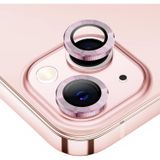 [KAMERA KORUYUCU] For 11/12/12Mini ile uyumlu Kamera Lens Koruyucu Metal Temperli HD Cam Çizilmeye Dayanıklı Kamera Koruyucu (Pink, iPhone 11/12/12Mini)