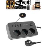 Kamera Online Usb Kablolu Wifi 4K Priz Gizli Video Kamera Canlı Izleme-Kayıt