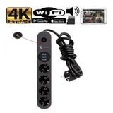 kamera online Uzun Usb Kablolu Wifi 4k Priz Gizli Video Kamera Canlı Izleme-kayıt