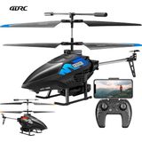 Kameralı Kumandalı Helikopter Oyuncak, 4ch Rc Helikopter, Hd Kamera, 2.4g Uzaktan Kumandalı, Telefon Kontrollü, 360° Hareket, Otomatik Engelden Kaçınma, Şarjlı Drone Helikopter, 14+ Yaş - Sarı