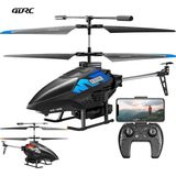 Kameralı Kumandalı Helikopter Oyuncak, 4ch Rc Helikopter, Hd Kamera, 2.4g Uzaktan Kumandalı, Telefon Kontrollü, 360° Hareket, Otomatik Engelden Kaçınma, Şarjlı Drone Helikopter, 14+ Yaş