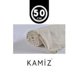 KAMİZ Pamuk Keten Kumaş - Punch-nakış-kırlent-masa Örtüsü-runner-perde Vb. Alanlara Uygun Kumaş 50x230