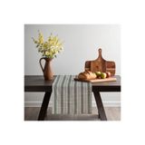 KAMİZ Zümrüt Yeşil Keten Runner 40 x 150 Cm