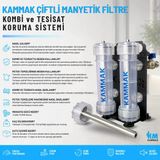 Kammak Çiftli Manyetık Filtre