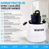 Kammak Prattik-25 Kombi Eşanjör Temizleme Makinesi