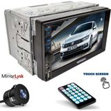 Kamosonic KS-G753 Mirrorlink Bt/usb/sd/aux/fm Kameralı Double Teyp - Siyah