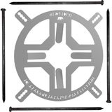 Kamp Ayısı Kamp Ayısı® Swedefire™: Bushcraft Isveç Kütük Ocağı - Gri