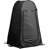 Kamp - Büyük Duş Wc Soyunma Çadırı - Otomatik - 150X150X190CM - Siyah